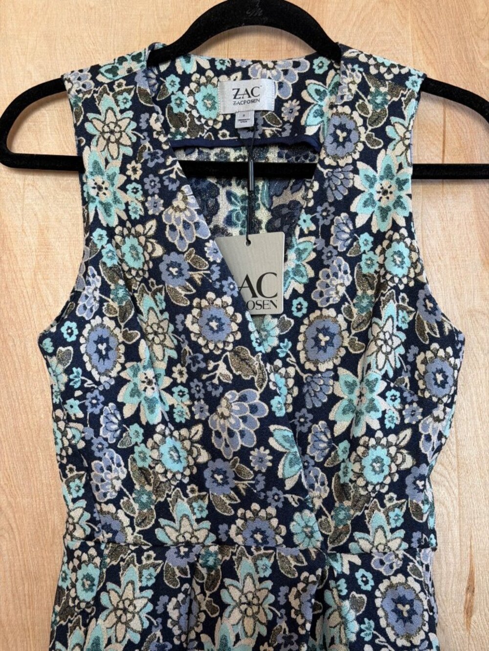 ZAC Zac Posen Pepper Jumpsuit Romper Women's Size 8 NWT - Picture 10 of 16